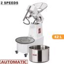 DH42AL/T2V (24) Teigknetmaschine 42 Liter neigbarer Kopf, abnehmbarer Behälter, 2 Geschwindigkeiten